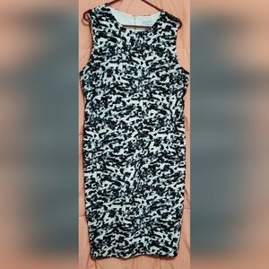 Black & White Carmen Marc Valvo dress